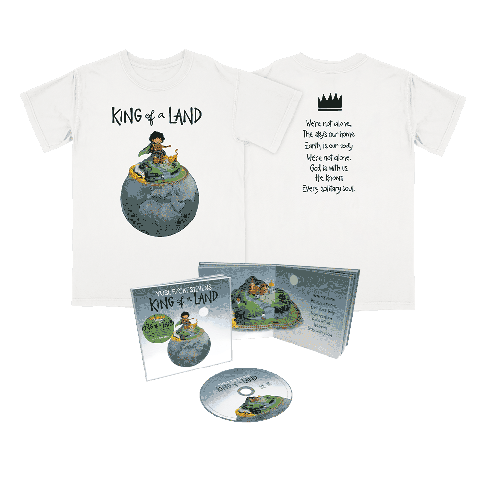 King of a Land CD Album + T-Shirt Bundle
