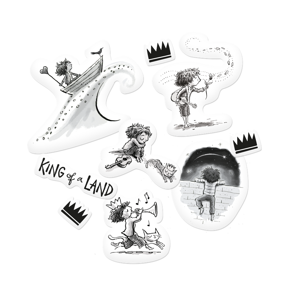 King of a Land Limited Edition Sticker Set