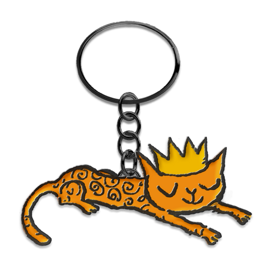 King of a Land Limited Edition Cat Keychain
